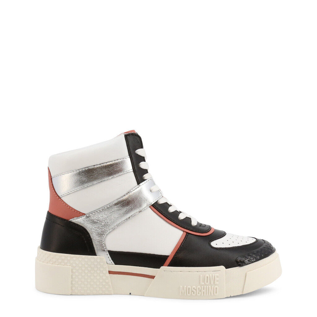 Silver High Top Sneakers - American Smart