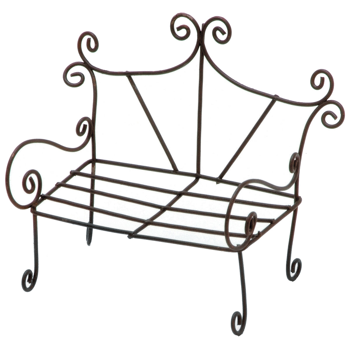 Timeless Miniatures Rustic Garden Bench