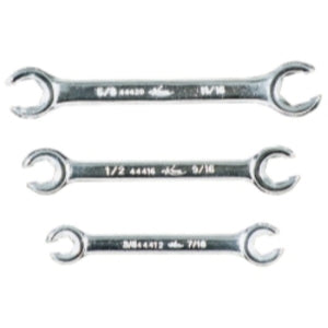 Wrench set flare nut 3 pc. sae