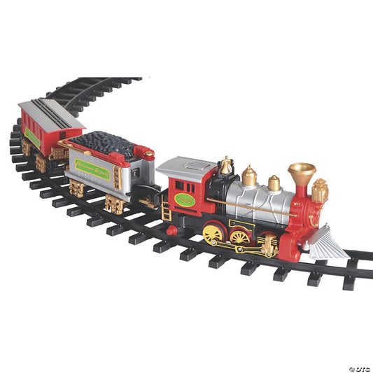 Christmas tree train set