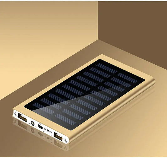 Portable 20000mAh Solar Power Bank-0