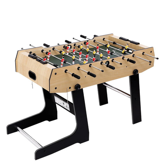 4FT Foldable Soccer Table Tables Balls Foosball Football Game Home Party Gift-0