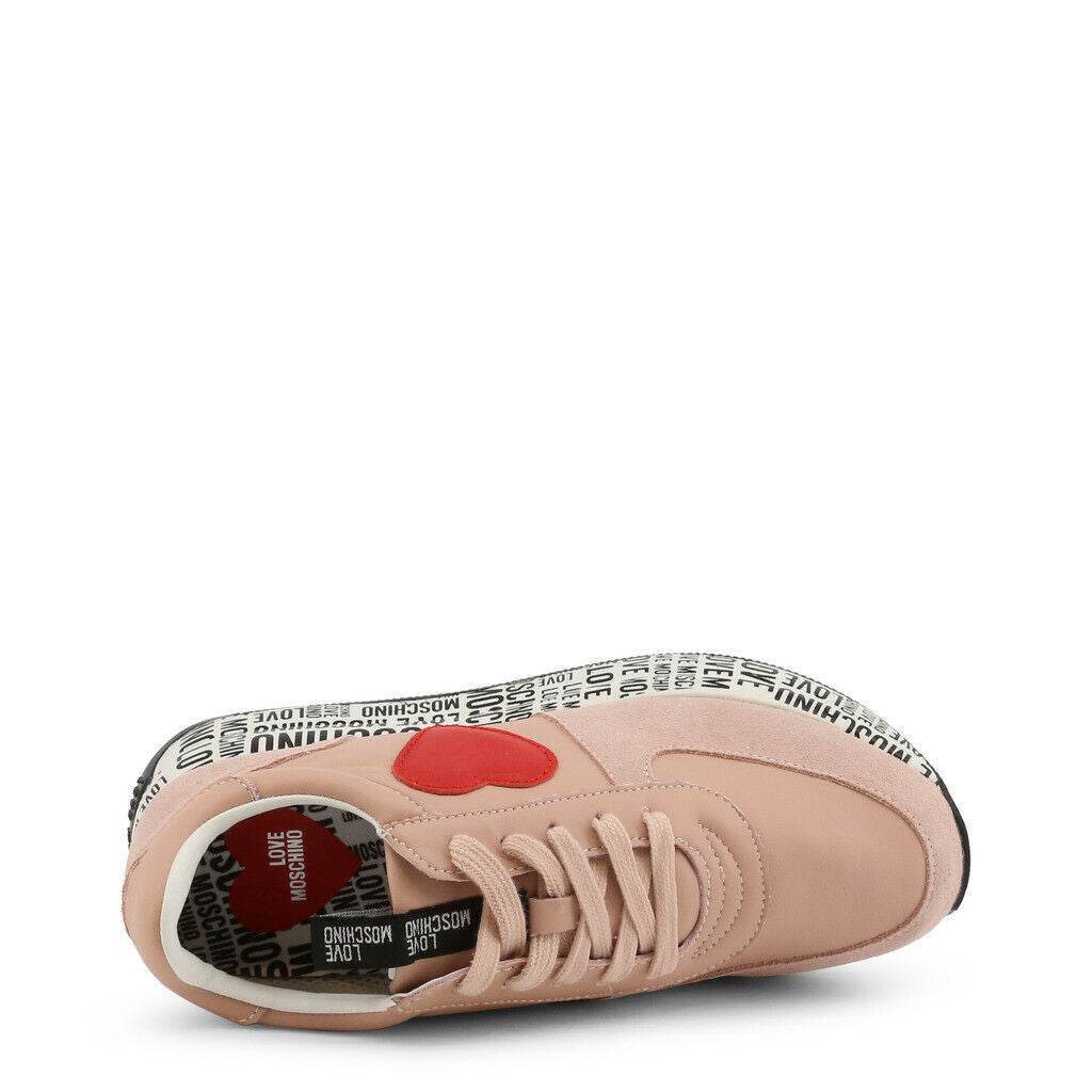 Pink Heart Sneakers - American Smart