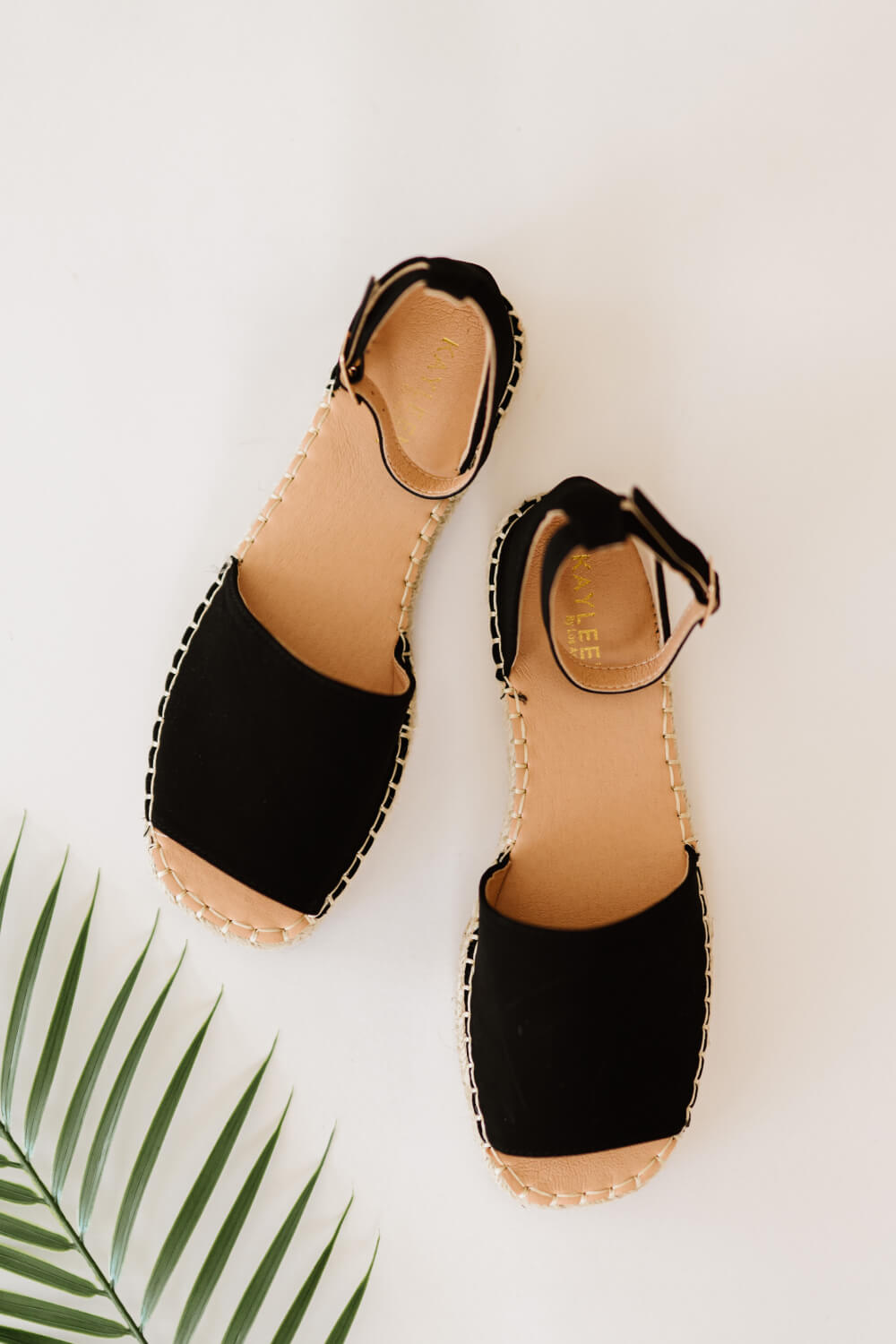 Peep-Toe Espadrille Shoes - American Smart