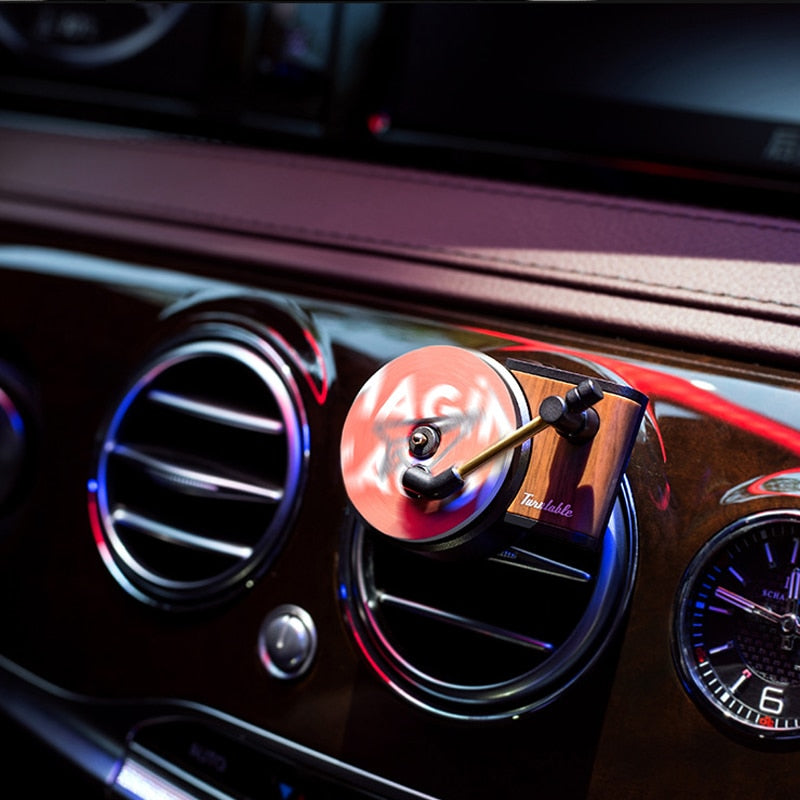 Car Turntable Vinyl Spin Perfume