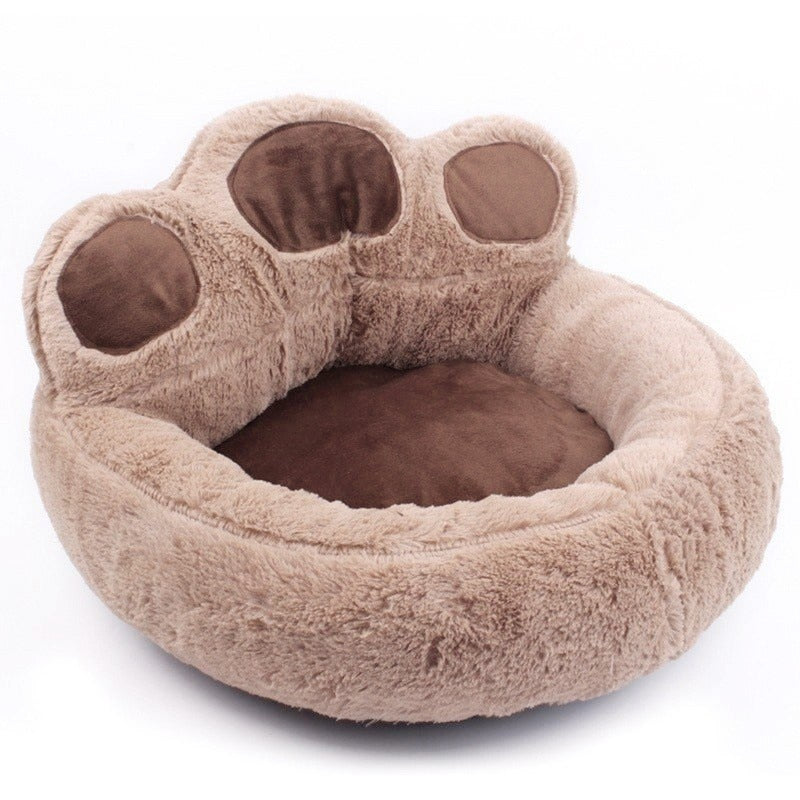 Paw Shape Washable Sleeping Dog Bed