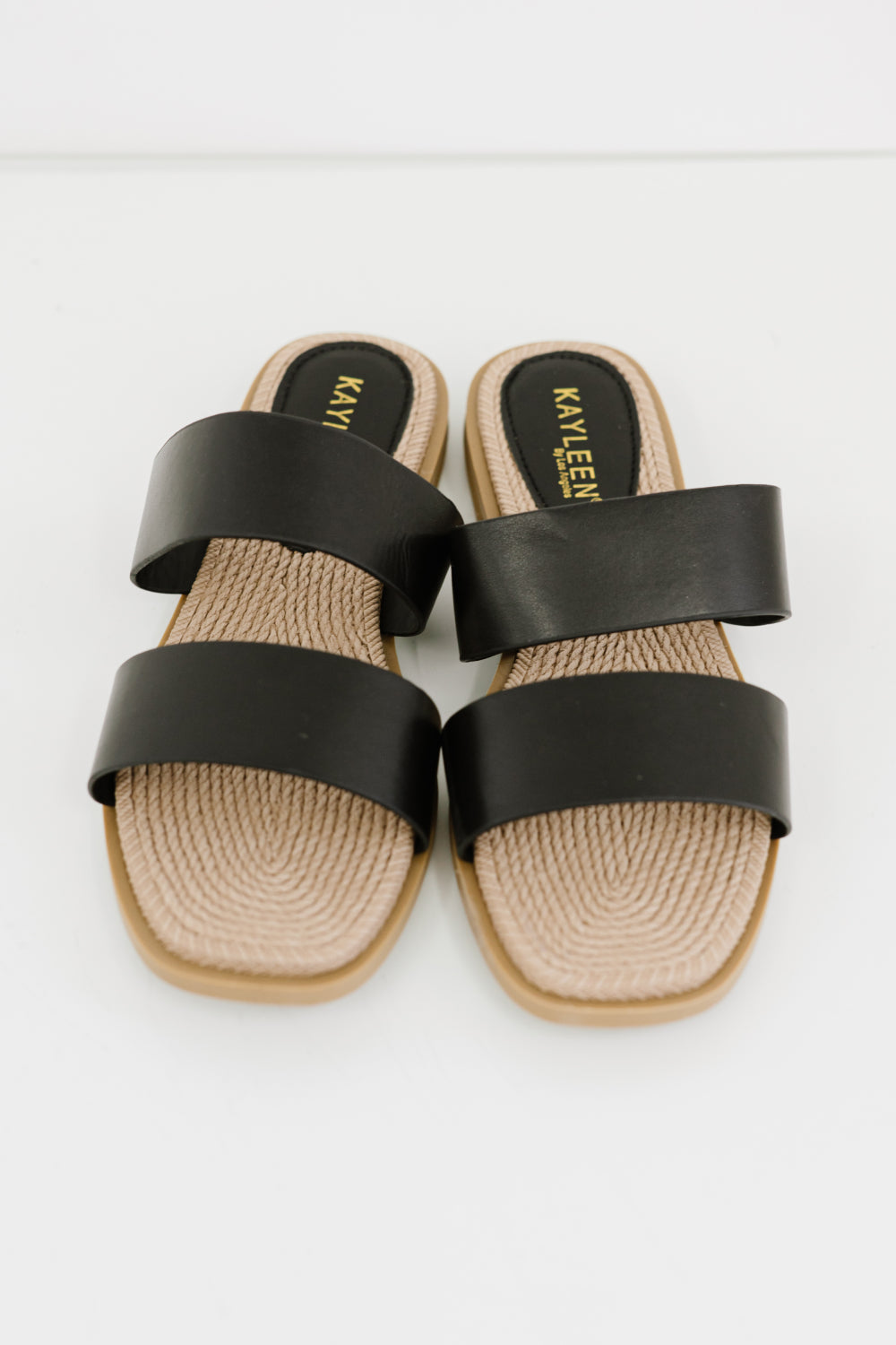 Strappy Slide-On Flip Flop Sandals - American Smart